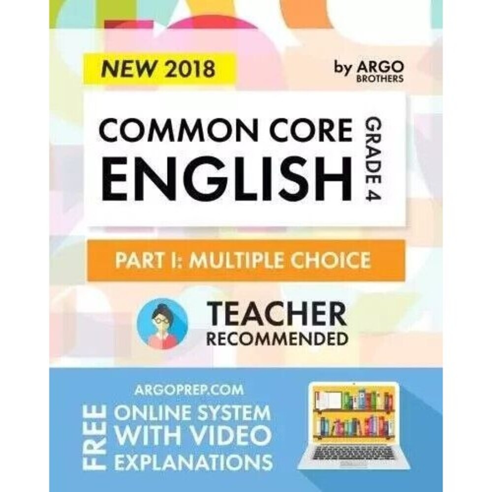 Argo Brothers English Workbook, Grade 4: Common Core Multiple Choice *NEW